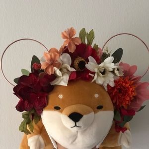 Fall Floral Handmade Minnie Ears